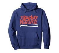 Naughty By Nature - Logo in Red Sweat à Capuche