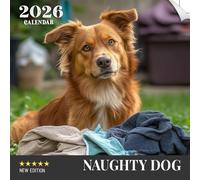 Naughty Dog Calendar 2026: A year of mischievous canine moments