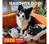 Naughty Dog Calendar 2026: A year of mischievous canine moments