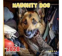 Naughty Dog Calendar 2026: A year of mischievous canine moments
