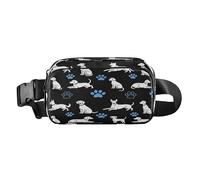 Naughty Dog Sac banane tendance pour femme d'affaires multifonction avec sangle réglable pour entraînement, course à pied, randonnée, mariconeras de cintura para hombre