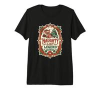 Naughty List Legend Lot de 10 Tasses Krampus T-Shirt Haut de Gamme