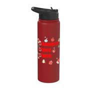 Naughty Nice Ruth Funny Christmas Ruth Nom de Ruth Stainless Steel Insulated Water Bottle