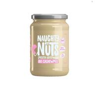 NAUGHTY NUTS Beurre de Cajou Bio Onctueux | 100% noix de cajou | Sans huile de palme ni sucre | 100% naturel et végétalien | Idéal comme garniture pour le muesli | 500g