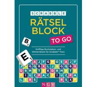 Naumann & G&oum Scrabble™-Rätselblock "to go": 100 knifflige Buchstaben- (Poche)