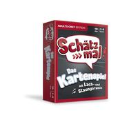 Naumann & Göbel Schätz Mal! Das Kartenspiel - Adults Only : Das Kartenspiel mit Lach- und Staungarantie I AB 18 Jahre I 2-8 Spieler