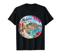 Nauplie, Grèce Athènes, Europe T-Shirt Graphique avec Valeur