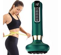Naurella Masseur Anti Cellulite Original,Anti Cellulite Puissant Appareil,Appareils Anti Cellulite,Réglable 12 Niveaux,Réduit Cellulite Incrustée Cuisse Et Fesses,Vibrapro Sculpteur (Vert)