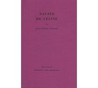 Jean-Pierre Richard – Nausée de Céline – broché