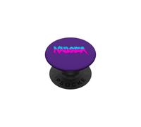 Nausée drôle Demi-Couleurs Bleu/Rouge PopSockets PopGrip Adhésif
