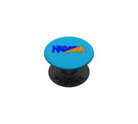 Nausée drôle Deux Couleurs Bleu/Orange PopSockets PopGrip Adhésif