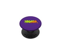 Nausée drôle Deux Couleurs Vert/Orange PopSockets PopGrip Adhésif