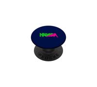 Nausée drôle Deux Couleurs Vert/Rouge PopSockets PopGrip Adhésif