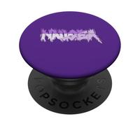 Nausée drôle Trois Couleurs Violettes PopSockets PopGrip Adhésif
