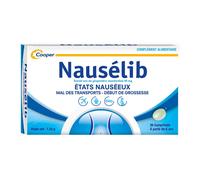 NAUSELIB - Etats nauséeux Mal des transports Début de grossesse 36 comprimés Capsule(S) pc(s)