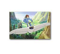 Nausicaä of The Valley of The Wind Studio Ghibli Poster d'art mural sur toile pour salon, chambre à coucher, 20 x 30 cm