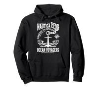 Nautica Club Ocean Voyagers Vintage Anchor Marine Graphic Sweat à Capuche