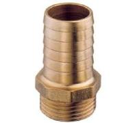 Nautica DDR srl Raccord de Tuyau mâle approuvé RINA - Laiton - Raccords hydrauliques - Plomberie Nautique de Jardinage (1" 1/2X45)