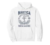 Nautica Exploration côtière Aventures Maritimes Ancre Sweat à Capuche