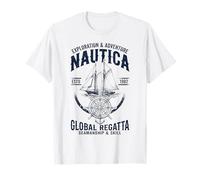 Nautica Global Regatta, Exploration, Aventure et Conception de Voile T-Shirt