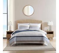 Nautica Home | Parure de lit en Coton de qualité supérieure Ultra Doux, Confortable et élégant pour Toutes Les Saisons, Bleu, King Size