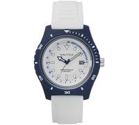 Nautica Homme 46mm Bracelet Silicone Boitier Résine Quartz Montre NAPIBZ006