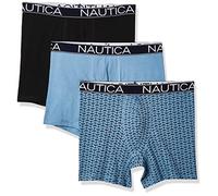 Nautica Men's 3-Pack Classic Underwear Cotton Stretch Boxer Brief