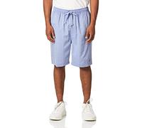 Nautica Men's Captains Herringbone Woven Sleep Short,Blue Bone,X-Large