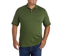 Nautica Men's Classic Fit Short Sleeve Solid Soft Cotton Polo Shirt