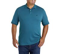 Nautica Men's Classic Fit Short Sleeve Solid Soft Cotton Polo Shirt