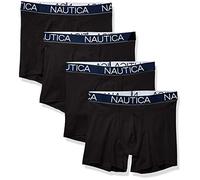 Nautica Men's Cotton Stretch 4 Pack Boxer Brief