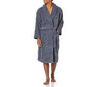 Nautica Men's Long Sleeve Cozy Soft Plush Shawl Collar Robe Peignoir, Bleu Marine (Kr06F7), Taille Unique Homme