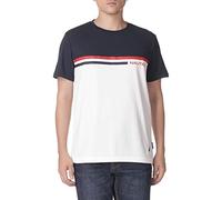 Nautica Shirt Navtech Colorblock pour Homme, Bleu Marine