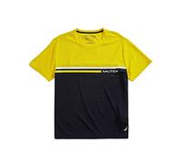 Nautica Shirt Navtech Colorblock pour Homme, Zeste, XXL