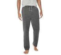 Nautica Men's Soft Knit Sleep Lounge Pant, Charcoal Heather, Large