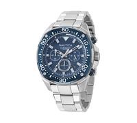 NAUTICA Montre à affichage analogique ' NCT BLUESAIL ' marine / argent, Taille One Size