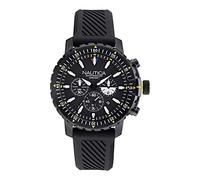 Nautica Montre décontractée NAPICS009, Noir, Sangle