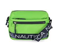 Nautica Nylon Bean Crossbody/Belt Bag with Adjustable Shoulder Strap, Bandoulière Femme, Citron Vert, Taille Unique