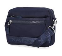 Nautica Nylon Bean Crossbody/Belt Bag with Adjustable Shoulder Strap, Indigo 2