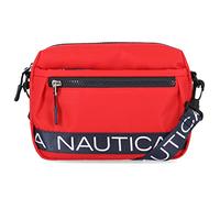 Nautica Nylon Bean Crossbody/Belt Bag with Adjustable Shoulder Strap, Sac à bandoulière Femme, Rouge, Taille Unique