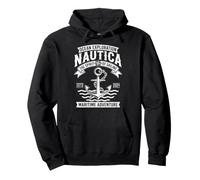Nautica Ocean Exploration Vintage Anchor Maritime Adventure Sweat à Capuche