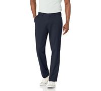 Nautica Pantalon Chino Extensible à l'avant Plat pour Homme Coupe Classique, Bleu Marine véritable, 30W x 32L