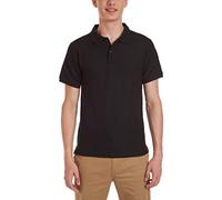 Nautica Polo Extensible à Manches Courtes pour Homme, Noir, Large 38/39