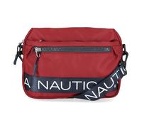 Nautica Sac à bandoulière en nylon avec bandoulière réglable, canneberge, Taille unique