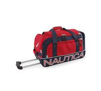 NAUTICA Sac de Sport Submariner à roulettes 55,9 cm Rouge/Bleu Marine