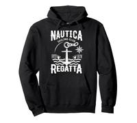 Nautica Sailing Club Regatta Estd 1978 Ancre Boussole Sweat à Capuche