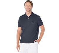 Nautica Solid Anchor Deck Polo Classique pour Homme - Bleu - XXX-Large