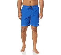 Nautica Solid Quick Dry Classic Logo Swim-Trunk Short, Bleu (Bright Cobalt 40P), XXL Homme