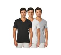 Nautica - T-Shirt à col en V en Coton - pour Homme - Paquets Multiples - - X-Large