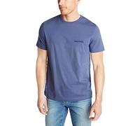 Nautica T-Shirt à Manches Courtes pour Homme - Bleu - Taille L
